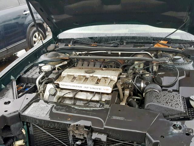 1G6KD52Y0TU264672 - 1996 CADILLAC DEVILLE GREEN photo 7