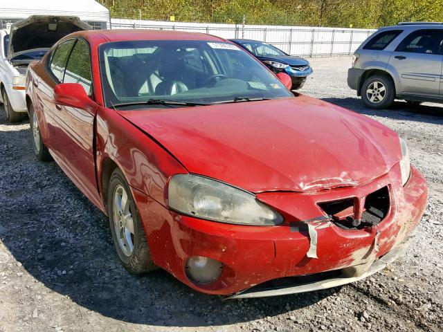 2G2WP552771159775 - 2007 PONTIAC GRAND PRIX RED photo 1