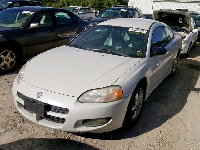 4B3AG52H82E011835 - 2002 DODGE STRATUS R/ WHITE photo 2