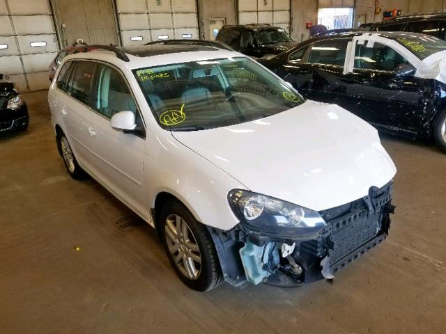 3VWML7AJ7BM622679 - 2011 VOLKSWAGEN JETTA TDI WHITE photo 1