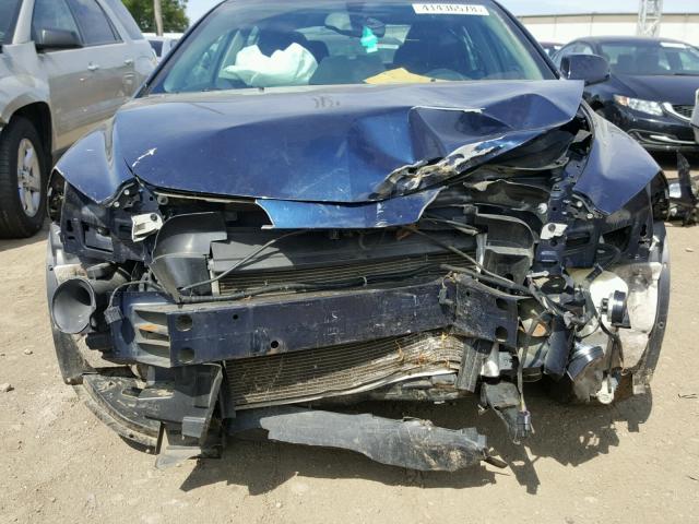 1G1ZC5E00CF343938 - 2012 CHEVROLET MALIBU 1LT BLUE photo 9