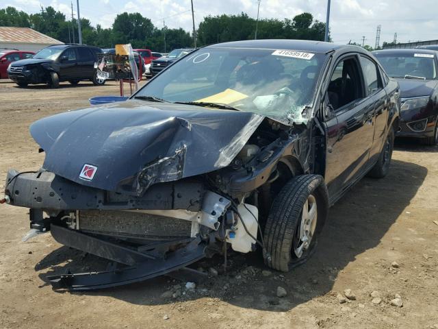 1G8AN15F27Z185788 - 2007 SATURN ION LEVEL 黑色 照片 2