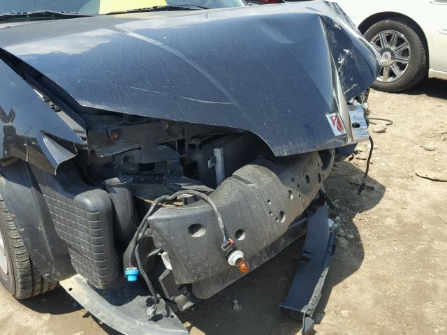 1G8AN15F27Z185788 - 2007 SATURN ION LEVEL 黑色 照片 9