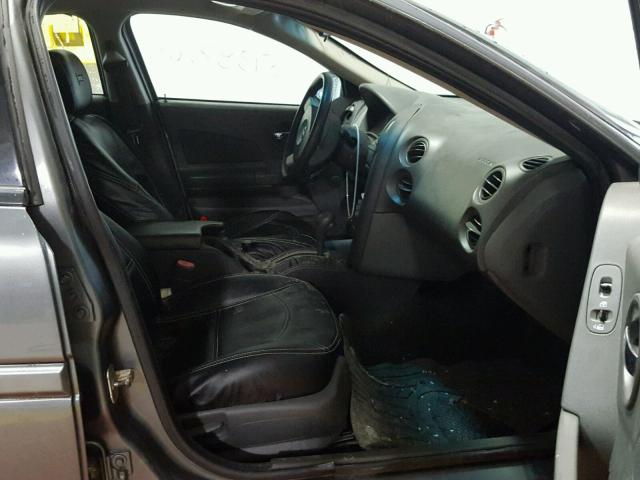 2G2WP522551204276 - 2005 PONTIAC GRAND PRIX Сұр фото 5