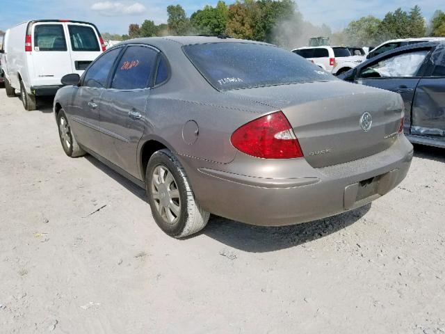 2G4WC582761226453 - 2006 BUICK LACROSSE C BEIGE photo 3