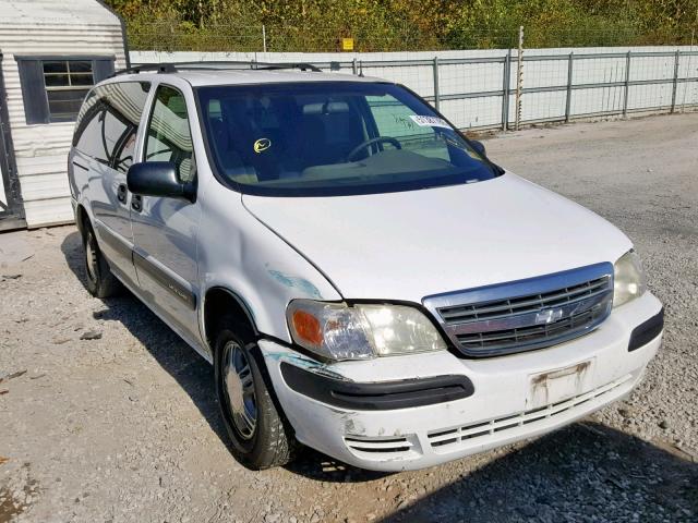 1GNDX03EX1D176821 - 2001 CHEVROLET VENTURE WHITE photo 1