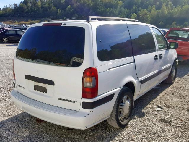 1GNDX03EX1D176821 - 2001 CHEVROLET VENTURE WHITE photo 4