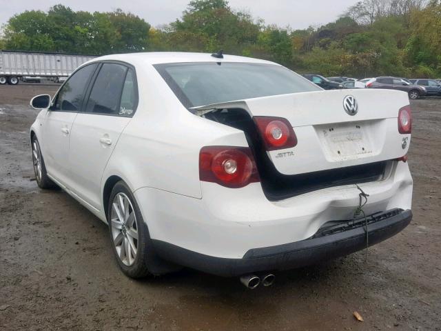 3VWRA7AJXAM078625 - 2010 VOLKSWAGEN JETTA WOLF WHITE photo 3