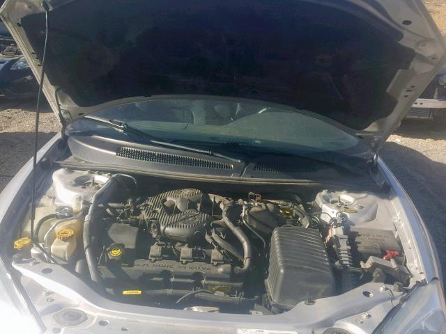 1C3EL45R64N190184 - 2004 CHRYSLER SEBRING LX SILVER photo 7