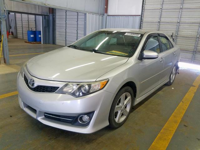 4T1BF1FK4CU036854 - 2012 TOYOTA CAMRY BASE SILVER photo 2