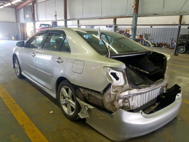 4T1BF1FK4CU036854 - 2012 TOYOTA CAMRY BASE SILVER photo 3