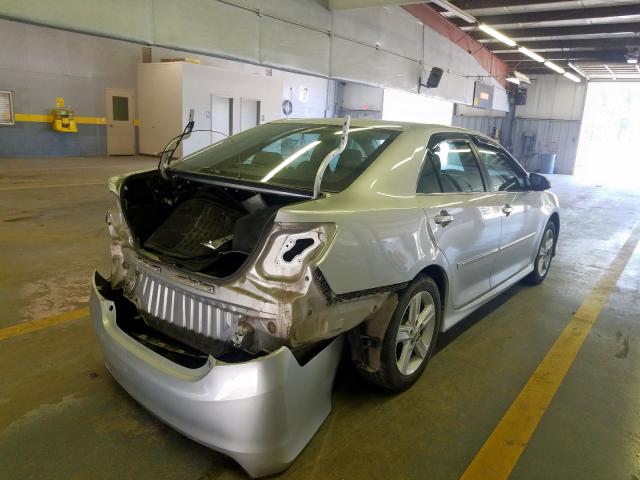 4T1BF1FK4CU036854 - 2012 TOYOTA CAMRY BASE SILVER photo 4