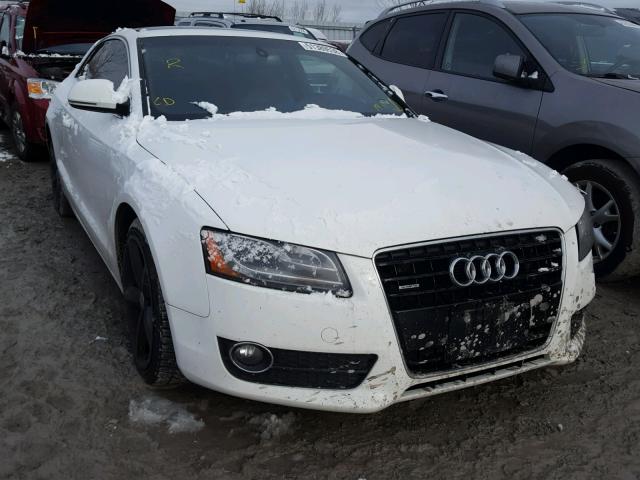 WAUDK78T59A016878 - 2009 AUDI A5 QUATTRO WHITE photo 1