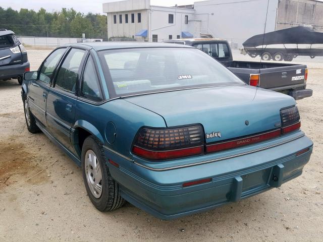 1G2WJ52M9TF228511 - 1996 PONTIAC GRAND PRIX GREEN photo 3