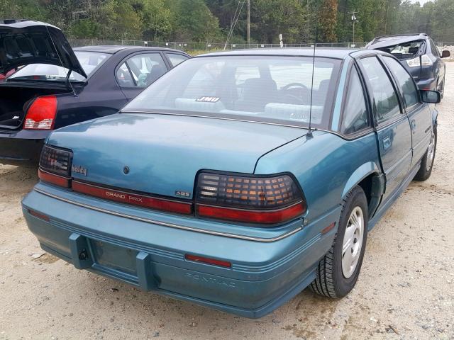 1G2WJ52M9TF228511 - 1996 PONTIAC GRAND PRIX GREEN photo 4