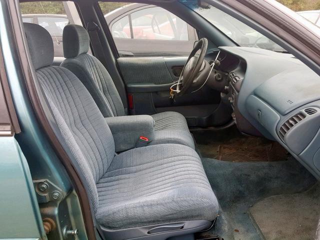 1G2WJ52M9TF228511 - 1996 PONTIAC GRAND PRIX GREEN photo 5