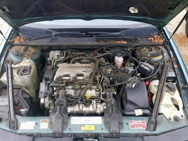1G2WJ52M9TF228511 - 1996 PONTIAC GRAND PRIX GREEN photo 7