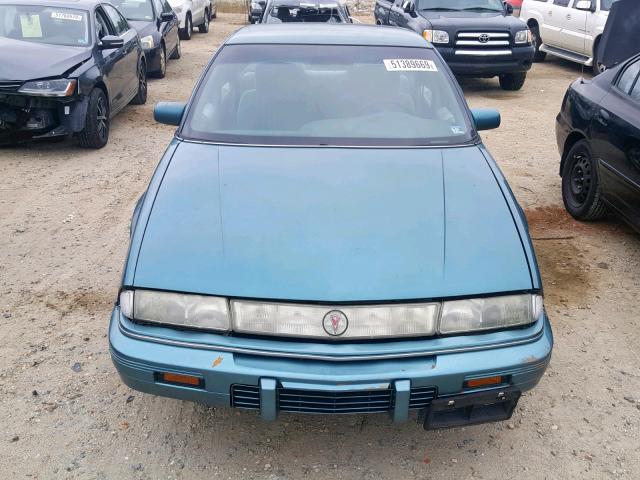 1G2WJ52M9TF228511 - 1996 PONTIAC GRAND PRIX GREEN photo 9