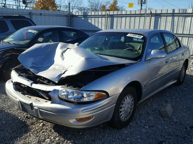 1G4HP54K12U273219 - 2002 BUICK LESABRE CU SILVER photo 2