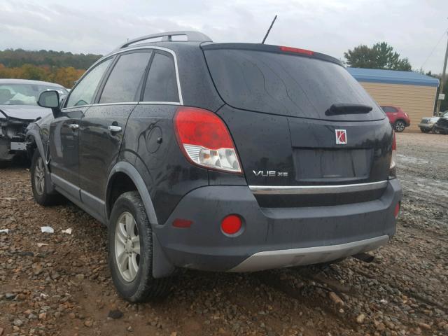 3GSCL33P08S730448 - 2008 SATURN VUE XE BLACK photo 3