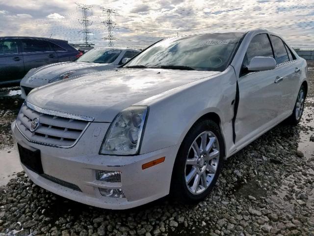 1G6DC67AX50168927 - 2005 CADILLAC STS WHITE photo 2