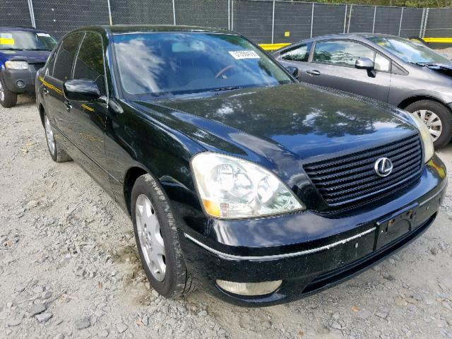 JTHBN30F830095295 - 2003 LEXUS LS 430 BLACK photo 1