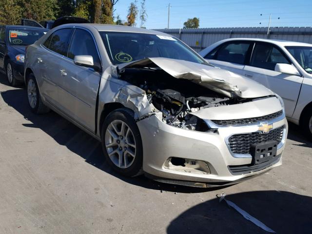 1G11C5SLXEF116612 - 2014 CHEVROLET MALIBU 1LT BEIGE photo 1