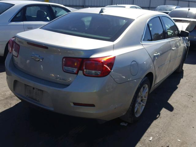 1G11C5SLXEF116612 - 2014 CHEVROLET MALIBU 1LT BEIGE photo 4