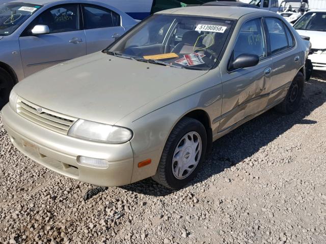 1N4BU31D4VC266942 - 1997 NISSAN ALTIMA XE GOLD photo 2