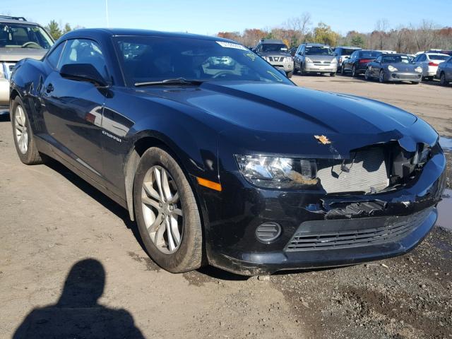 2G1FA1E38F9301848 - 2015 CHEVROLET CAMARO LS BLACK photo 1