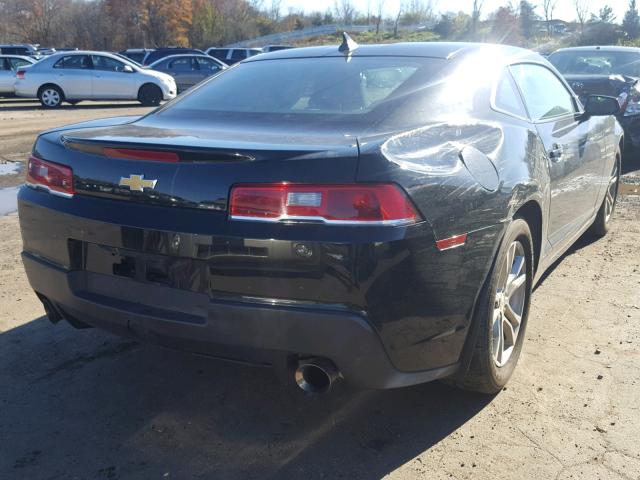 2G1FA1E38F9301848 - 2015 CHEVROLET CAMARO LS BLACK photo 4