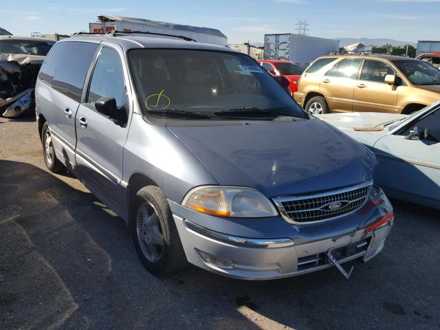 2FMZA5347XBC61193 - 1999 FORD WINDSTAR S BLUE photo 1