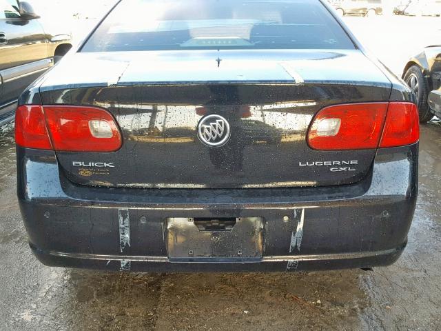 1G4HD57257U173099 - 2007 BUICK LUCERNECXL BLACK photo 10