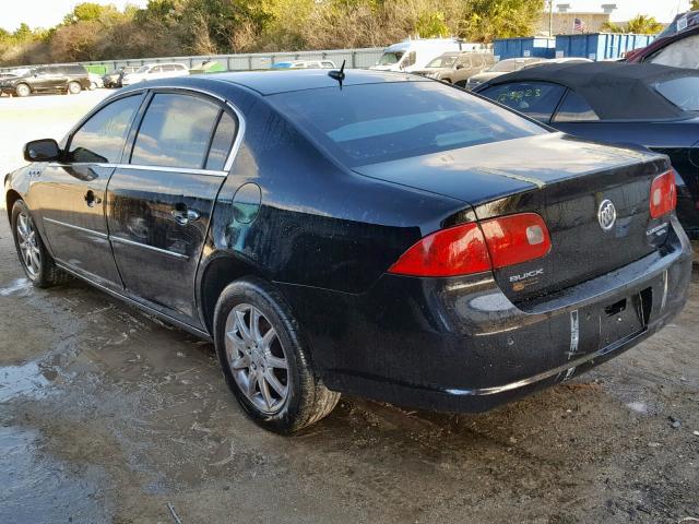 1G4HD57257U173099 - 2007 BUICK LUCERNECXL BLACK photo 3