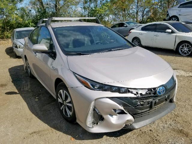 JTDKARFP3K3107947 - 2019 TOYOTA PRIUS PRIM 银色 照片 1