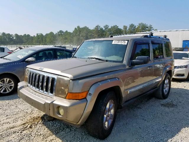 1J8HH58206C216154 - 2006 JEEP COMMANDER Bej foto 2