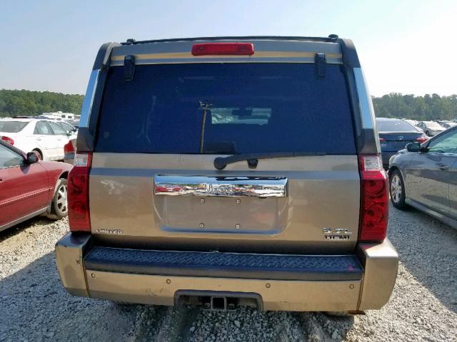 1J8HH58206C216154 - 2006 JEEP COMMANDER Bej foto 9