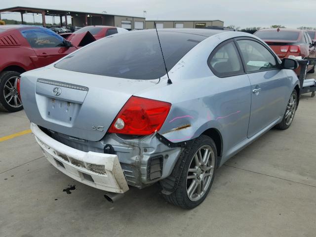 JTKDE177260126454 - 2006 TOYOTA SCION TC 蓝色 照片 4