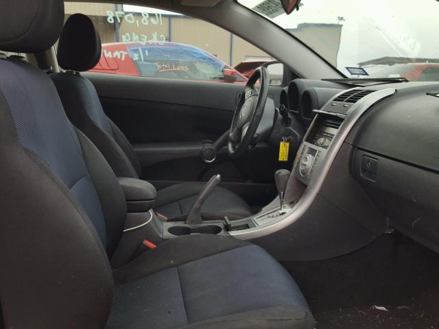 JTKDE177260126454 - 2006 TOYOTA SCION TC 蓝色 照片 5