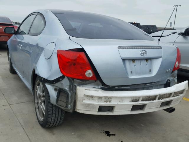 JTKDE177260126454 - 2006 TOYOTA SCION TC 蓝色 照片 9
