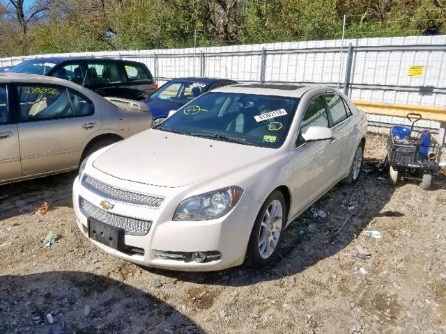 1G1ZE5E00CF156239 - 2012 CHEVROLET MALIBU LTZ თეთრი ფოტო 2