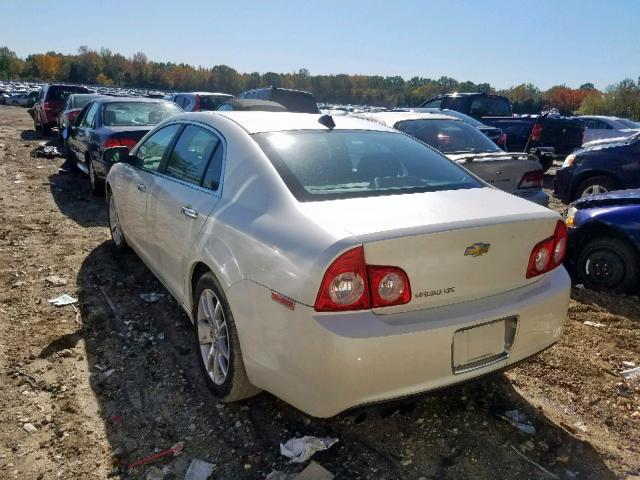 1G1ZE5E00CF156239 - 2012 CHEVROLET MALIBU LTZ თეთრი ფოტო 3