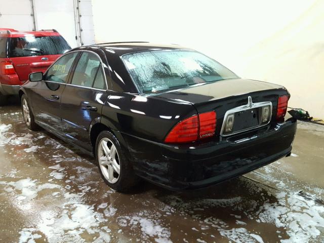 1LNHM87A02Y605480 - 2002 LINCOLN LS GRAY photo 3