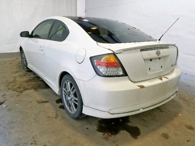 JTKDE167870201192 - 2007 TOYOTA SCION TC თეთრი ფოტო 3