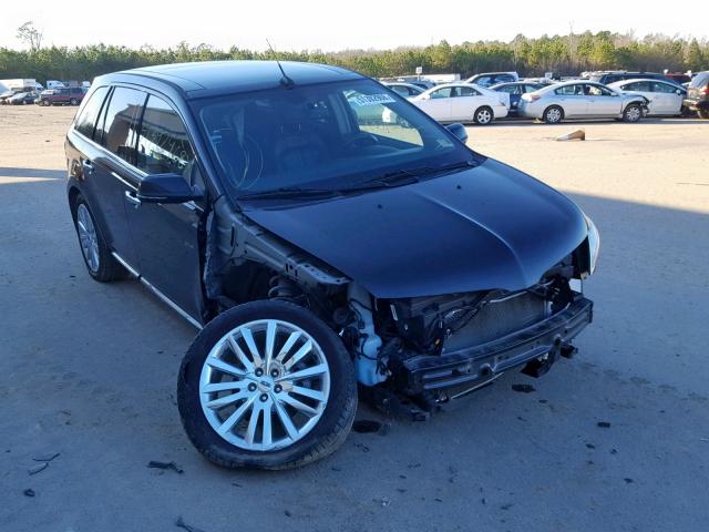 2LMDJ8JK8DBL44645 - 2013 LINCOLN MKX BLACK photo 1