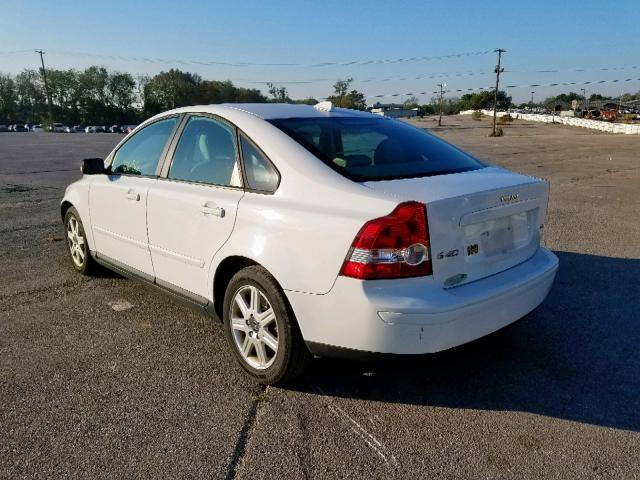 YV1MS390662202039 - 2006 VOLVO S40 2.4I WHITE photo 3