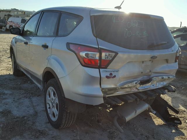 1FMCU0F76HUE35126 - 2017 FORD ESCAPE S GRAY photo 3