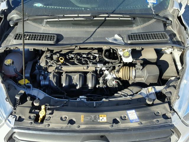 1FMCU0F76HUE35126 - 2017 FORD ESCAPE S GRAY photo 7