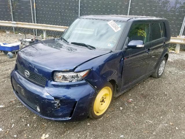 JTLKE50E081018382 - 2008 TOYOTA SCION XB 蓝色 照片 2