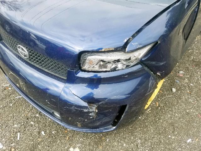 JTLKE50E081018382 - 2008 TOYOTA SCION XB 蓝色 照片 9